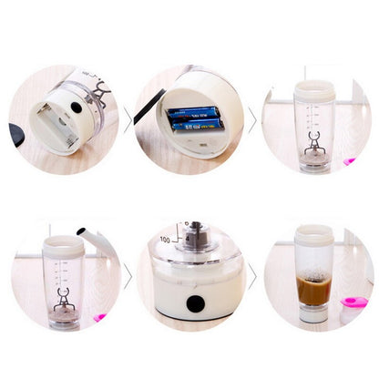 Portable Electric Self-Mixing Bottle | 600ml Tornado Blender