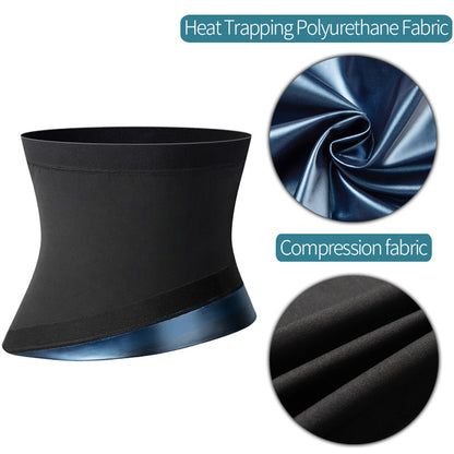 Men's Sauna Waist Trainer & Sweat Belt – Slimming Body Shaper