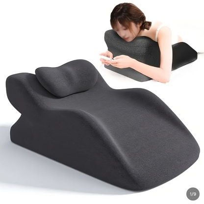 Stomach Sleeper Pillow – Ergonomic Support for Prone Sleeping & Relaxation