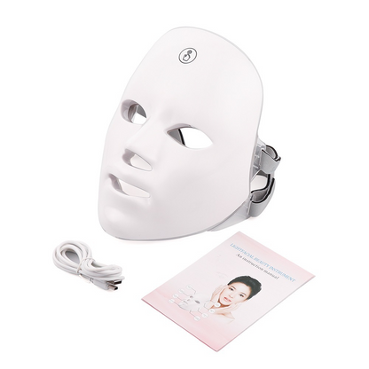 LED Skin Rejuvenation Facial Device – Color Light Therapy for Brighter, Firmer Skin