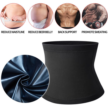 Men's Sauna Waist Trainer & Sweat Belt – Slimming Body Shaper