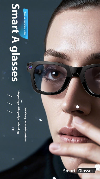 AI Smart Glasses with HD Camera – Voice Calls, Translation & Object Recognition