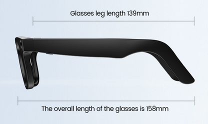 AI Smart Glasses with HD Camera – Voice Calls, Translation & Object Recognition