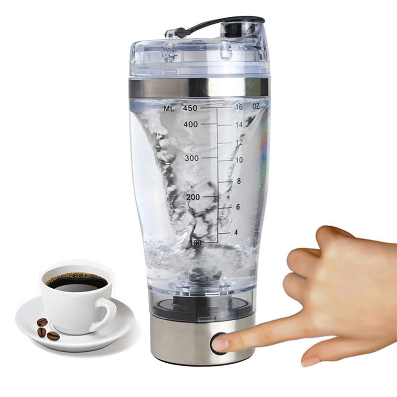 Portable Electric Self-Mixing Bottle | 600ml Tornado Blender
